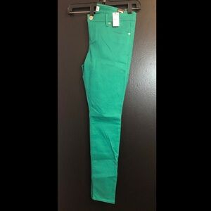 EXPRESS Teal Stella Jean Legging